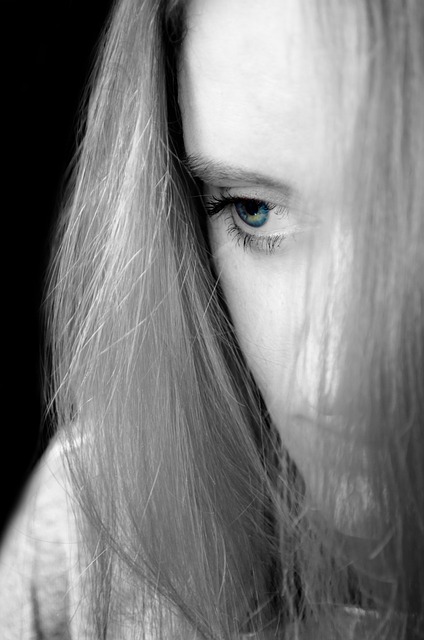 sad, thoughtful woman